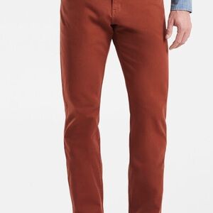 Peter Millar red- Brown Chinos with Smooth Texture four way stretch